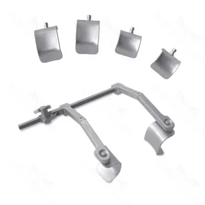 Kolbel Self Retaining Retractor Hinged Arm Complete Set for General Surgery and Orthopedic Procedures – surgivalley (090210594)