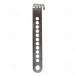 Langt retraktorblad til første incision, kun blad, 1" bredt x 1 1/2" dybt