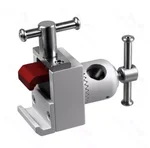 Abrazadera de mesa giratoria para brazo rígido
