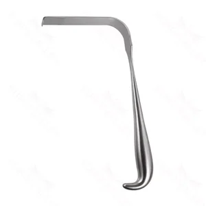 Meyerding 椎板切除术牵开器 9 1/2" 5" x 1" 宽带齿刀片，握柄 – surgivalley (005210850)
