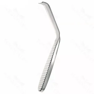 Cloward-udtrækker med blad 7 1/2" vinklet 18.0mm x 75.0mm blad med læbe og fladt håndtag – surgivalley (005210872)