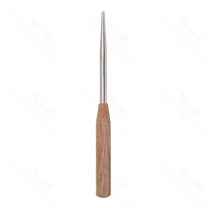 Impactador óseo de 8 1/4", punta de 3.0mm x 12.0mm, mango cuadrado
