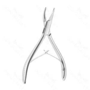 5 1/4" Synovectomy Rongeur left curved – surgivalley (011210114)