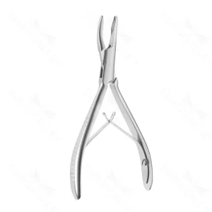 Pinza gubia Friedman, mandíbula curva de 2.5mm, 5 1/4" – surgivalley (011211504)