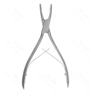 Jansen Bone Rongeur 4mm jaw curved 7" – surgivalley (011210139)