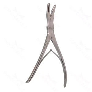 Leksell Rongeur double action 9 with teeth 15° curve 8x16mm – surgivalley (011210189)