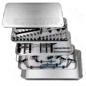 MIS Retractor Case with Ports Dilators Curettes IVD Rongeurs 3 Level for General Surgery – surgivalley (005211671)
