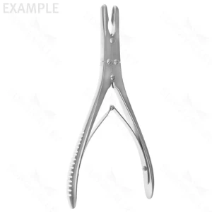 Ruskin Rongeur 7 1/4" curved 6mm bite – surgivalley (011210156)