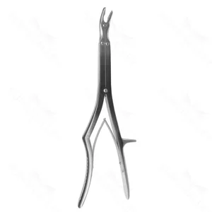 Anterior Double Action Rongeur 14 3/8" with o teeth 5mm – surgivalley (011210214)