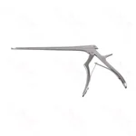 Kerrison 微型咬骨钳,工作长度 200mm,薄足板向上成角 90º,咬合口 5.0mm,开口 9.0mm,小手柄