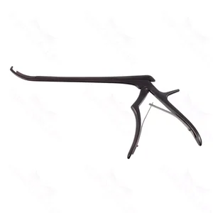Foraminotomy rongeur working length 200mm curved up 40° shaft angled up 40° 3.0mm bite small handle – surgivalley (011210341)