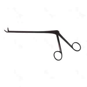 Cushing IVD rongeur 9 1/2" working length 180mm delicate curved up 2.0mm x 10.0mm cup jaws ring handle