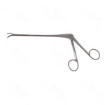 Cushing IVD 咬骨钳，9 1/2" 工作长度 180mm，下弯型，2.0mm x 10.0mm 带齿杯状颚，环柄
