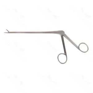 Cushing IVD rongeur 9 1/2" working length 180mm delicate straight 2.0mm x 10.0mm cup jaws with teeth ring handle