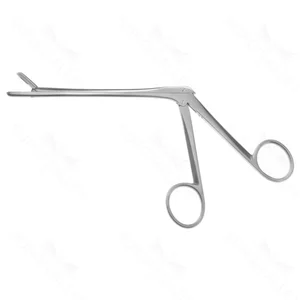 Spurling IVD rongeur working length 400mm straight 5.0mm x 10.0mm cup jaws with teeth ring handle (011211438)
