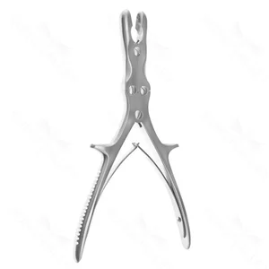 Pinza gubia Stille Luer curva de 8 3/4" y 10mm de ancho – surgivalley (011210175)