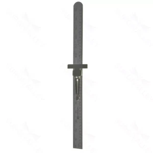 Ruler 6 Stainless Steel grad in mm and inches – surgivalley (999210160)