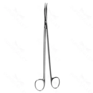 Potts-Reynolds tenotomy scissors 9 curved tapered blades blunt tips ring handle – surgivalley (002210610)