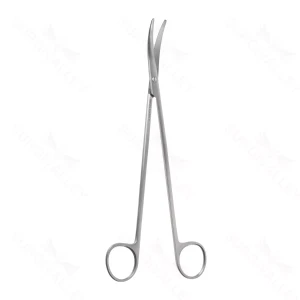 Surgical Scissors Curved 25.0 cm (10") – surgivalley (002210593)