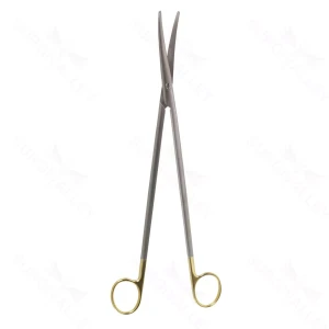 11 Nelson Golden Grip Scissors curved delicate blades curved slim – surgivalley (002210463)