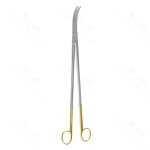 Surgical Scissors Curved 35.6 cm (14.0) TC (Gold Handle) – surgivalley (002210480)