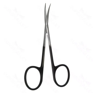 Iris Surgical Scissors Curved 11.4 cm (4.5) – surgivalley (002210514)