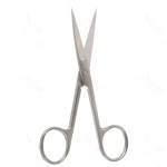 Surgical Scissors Straight 11.4 cm (4.5)
