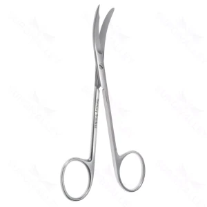 Surgical Scissors Curved 12.0 cm (4.7) – surgivalley (002210390)