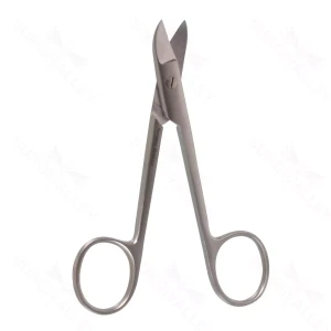 Wire Cutting Surgical Scissors Curved 12.0 cm (4.7) – surgivalley (002210405)