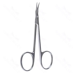 Stevens tenotomy scissors 5 curved TC blades micro serrated lower blade sharp tips gold ring handle – surgivalley (002210891)