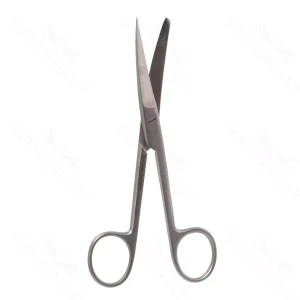 Surgical Scissors Curved 14.5 cm (5.7) – surgivalley (002210379)