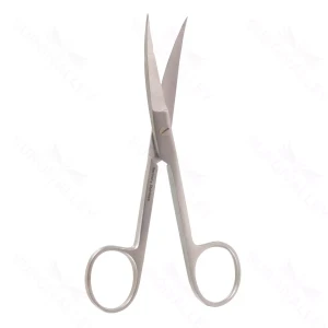 Surgical Scissors Curved 13.0 cm (5.1) – surgivalley (002210375)