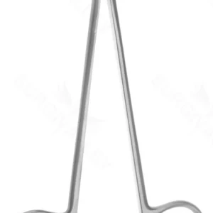 Peripheral vascular scissors 5 angled 45° blades sharp tips ring handle – surgivalley (002210629)