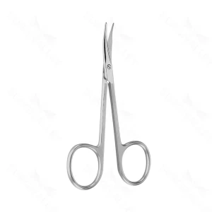 Stevens tenotomisaks 4 1/2" med lige Superior-Cut-blade, mikrotakket nederste klinge, stumpe spidser og matteret ringgreb – surgivalley (002210509)