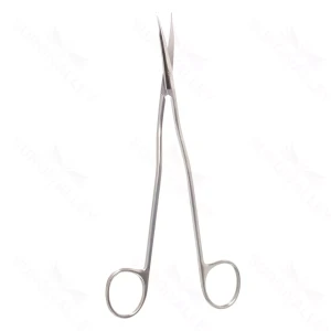Surgical Scissors Bayonet 17.5 cm (7) – surgivalley (002210361)