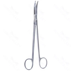 Prince Surgical Scissors Curved 19.1 cm (7.5) – surgivalley (002210951)