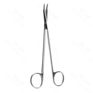 Potts-Reynolds tenotomy scissors 6 curved Ceramic-Coat tapered blades blunt tips ring handle – surgivalley (002210597)