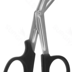Utility plaster shears 8" angled serrated blades blunt tips squeeze handle – surgivalley (002210398)