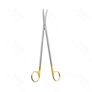 9 Metzenbaum Golden Grip Scissors curved Regular – surgivalley (002210448)