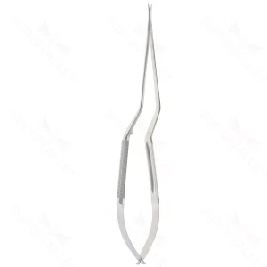 Micro Scissors round handle 8.5cm shaft straight blades – surgivalley (002210726)