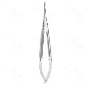 Olivera microsurgical scissors 7 delicate straight blades sharp tips round handle – surgivalley (002210721)