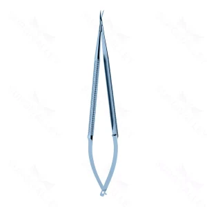 Rhoton Micro Scissors 7 curved blades titanium – surgivalley (130210092)