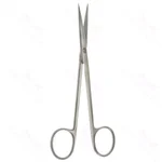 Tijeras Brophy 5 1/2" con hojas rectas, puntas afiladas y mango de anillas