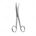 Surgical Scissors Curved 14.5 cm (5.7)