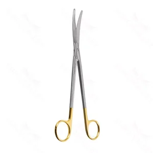 Surgical Scissors Curved 18.4 cm (7.2) TC (Gold Handle) – surgivalley (002210466)