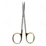 Strabismus Surgical Scissors Straight 11.4 cm (4.5) TC (Gold Handle)