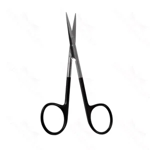 Jabaley scissors 5 straight Superior-Cut blades sharp tips black ring handle – surgivalley (002210553)