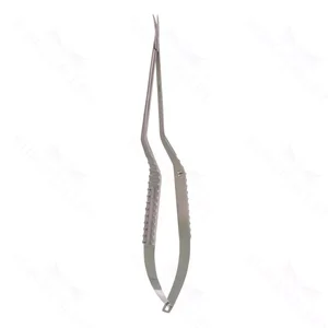 Freeman facelift (Rhytidectomy) scissors 7 curved Superior-Cut blades micro serrated lower blade blunt flattened tips black ring handle – surgivalley (002210741)