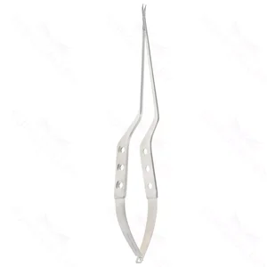 Vannas Surgical Scissors Curved 9.5 cm (3.7) – surgivalley (002210773)