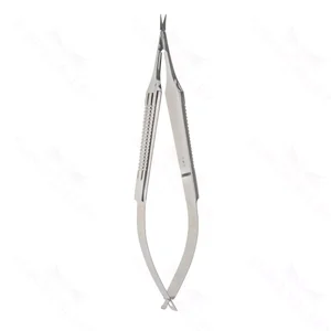 Vannas Surgical Scissors Curved 8.6 cm (3.4) – surgivalley (002210858)